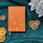 Orange Bee Notebook - The Willoughby Book ClubNon Book Product