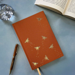
                  
                    Orange Bee Notebook - The Willoughby Book Clubnotebook
                  
                