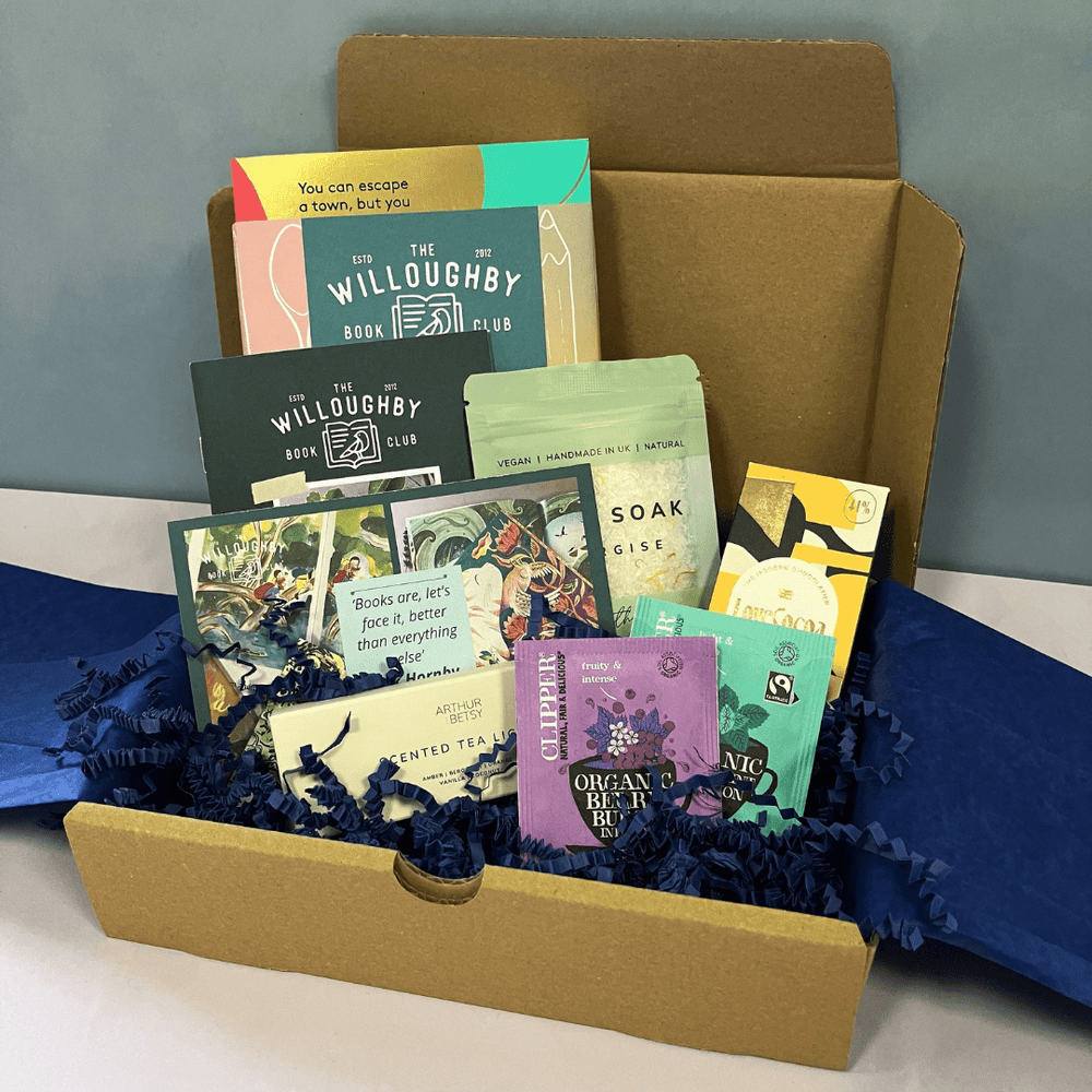 
                  
                    Reading and Relaxation Gift Box - The Willoughby Book ClubGiftThe Pursuit of Love
                  
                