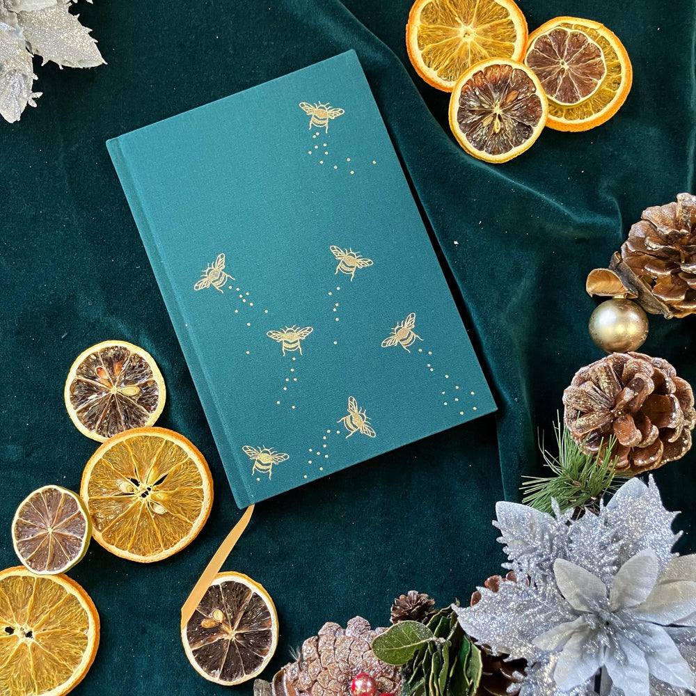 Teal Bee Notebook - The Willoughby Book ClubNon Book Product