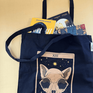 
                  
                    Tote Bag 'Death Tarot' by Thiago Correa - The Willoughby Book ClubHandbags, Wallets & Cases
                  
                