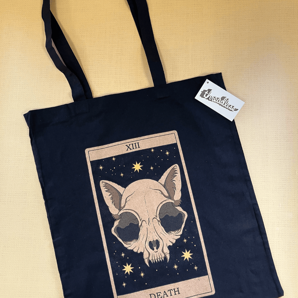 
                  
                    Tote Bag 'Death Tarot' by Thiago Correa - The Willoughby Book ClubHandbags, Wallets & Cases
                  
                