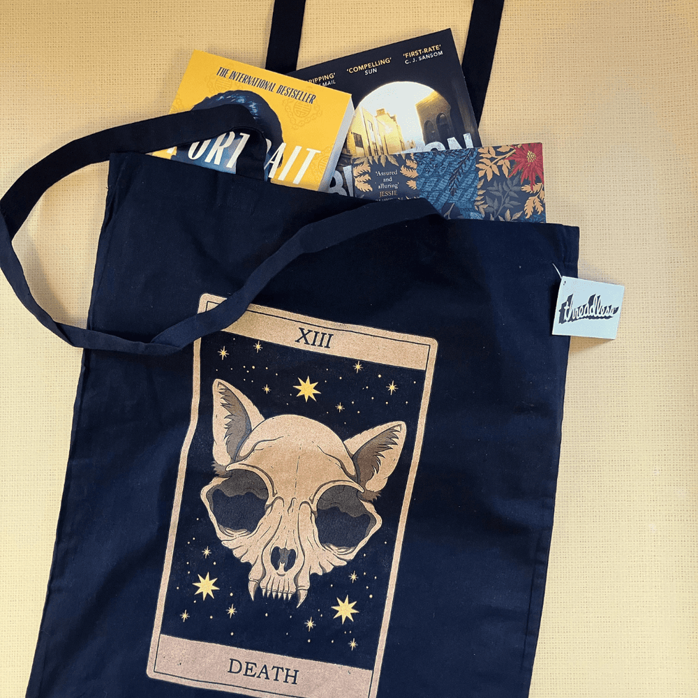 
                  
                    Tote Bag 'Death Tarot' by Thiago Correa - The Willoughby Book ClubHandbags, Wallets & Cases
                  
                