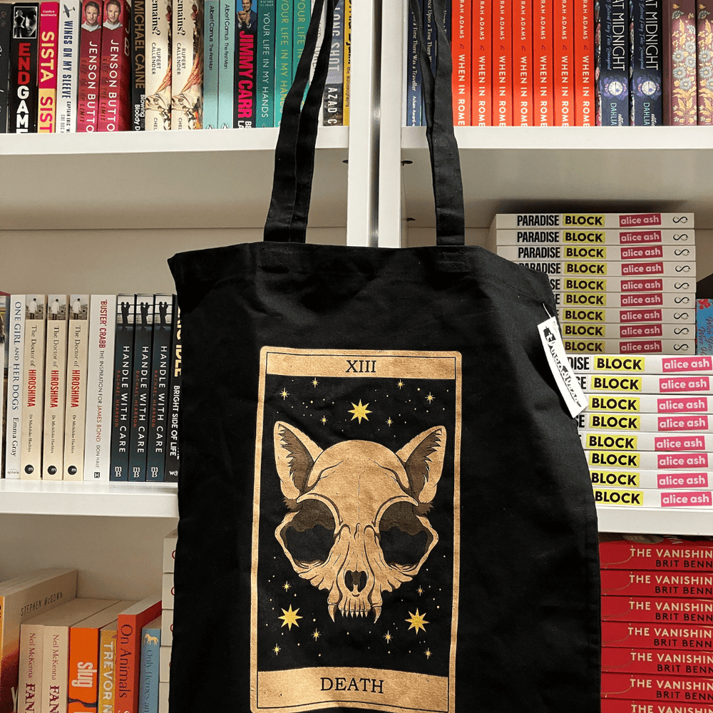 Tote Bag 'Death Tarot' by Thiago Correa - The Willoughby Book ClubHandbags, Wallets & Cases