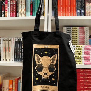 
                  
                    Tote Bag 'Death Tarot' by Thiago Correa - The Willoughby Book ClubHandbags, Wallets & Cases
                  
                