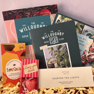 
                  
                    Valentine Gift Box - The Willoughby Book ClubOne off Book BundleThe Pursuit of Love
                  
                