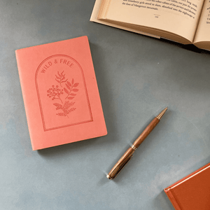 
                  
                    Wild and Free Vegan Leather Notebook - The Willoughby Book Clubnotebook
                  
                